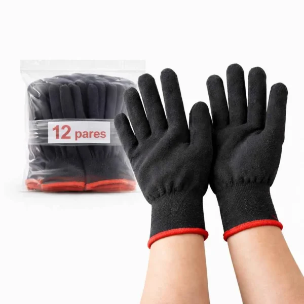 Pack 12 Pares de Guantes de Jardinería Antideslizantes (protege tus manos mientras trabajas)